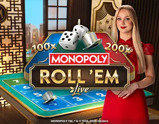 MONOPOLY Roll em - FULLBET138